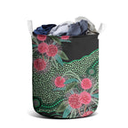 Australia Hakea Laundry Basket Aussie Native Flowers Indigenous Art - Aussie Hoodie