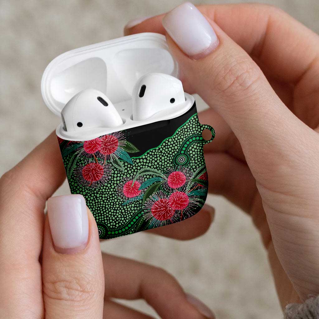 Australia Hakea AirPods Case Aussie Native Flowers Indigenous Art - Aussie Hoodie