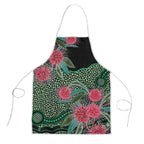 Australia Hakea Apron Aussie Native Flowers Indigenous Art - Aussie Hoodie
