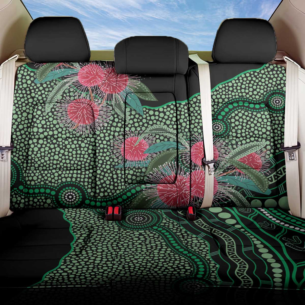 Australia Hakea Back Car Seat Cover Aussie Native Flowers Indigenous Art - Aussie Hoodie