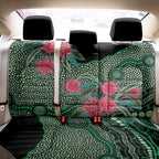 Australia Hakea Back Car Seat Cover Aussie Native Flowers Indigenous Art - Aussie Hoodie
