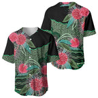 Australia Hakea Baseball Jersey Aussie Native Flowers Indigenous Art - Aussie Hoodie