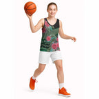 Australia Hakea Basketball Jersey Aussie Native Flowers Indigenous Art - Aussie Hoodie