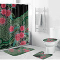 Australia Hakea Bathroom Set Aussie Native Flowers Indigenous Art - Aussie Hoodie