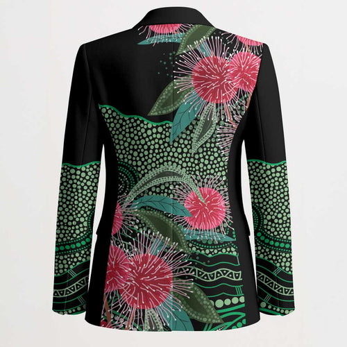 Australia Hakea Blazer Aussie Native Flowers Indigenous Art - Aussie Hoodie