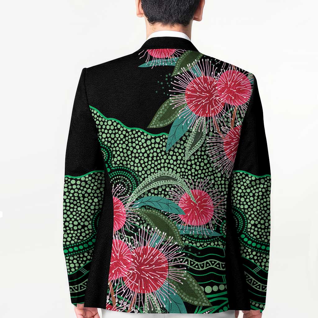 Australia Hakea Blazer Aussie Native Flowers Indigenous Art - Aussie Hoodie