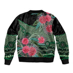 Australia Hakea Bomber Jacket Aussie Native Flowers Indigenous Art - Aussie Hoodie
