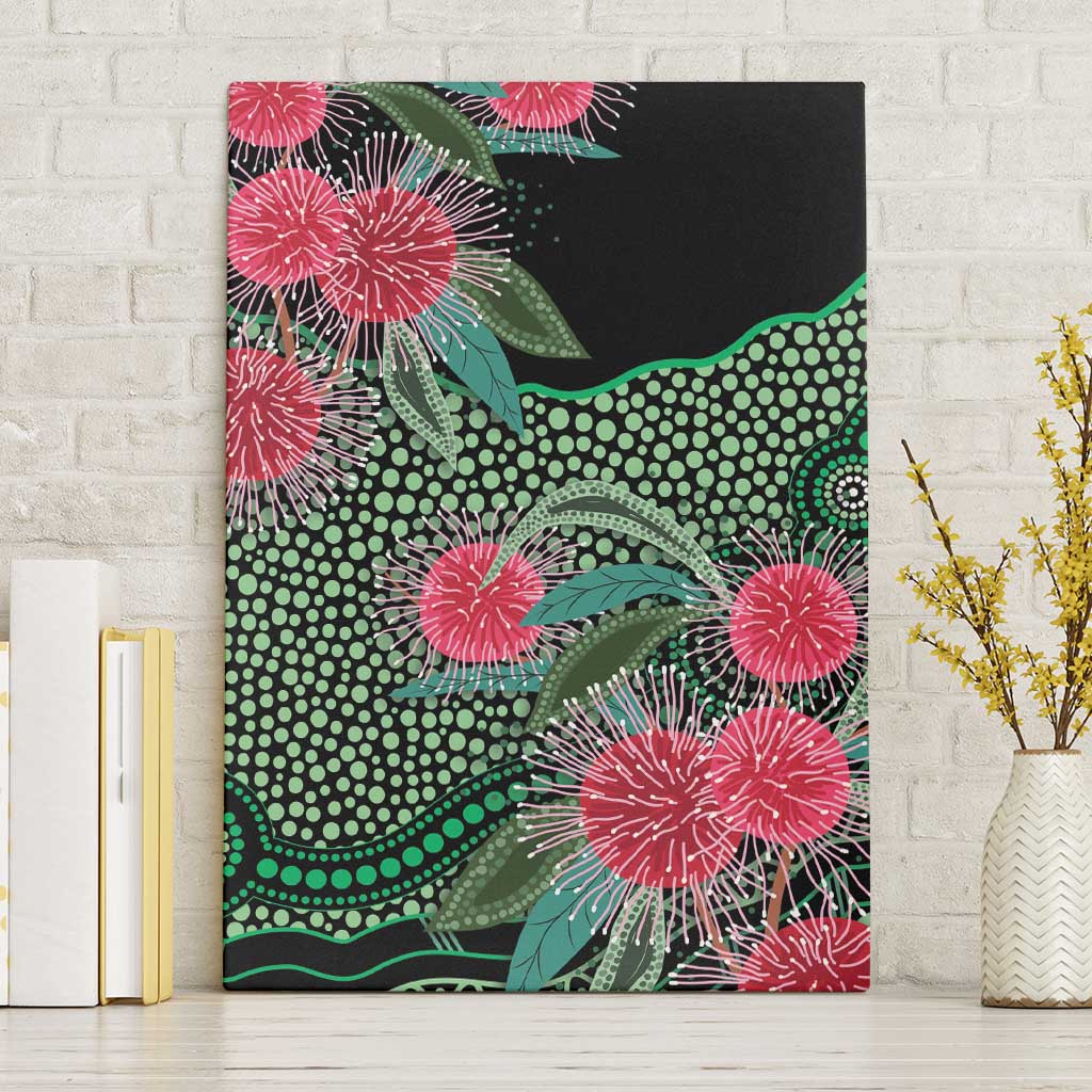 Australia Hakea Canvas Wall Art Aussie Native Flowers Indigenous Art - Aussie Hoodie