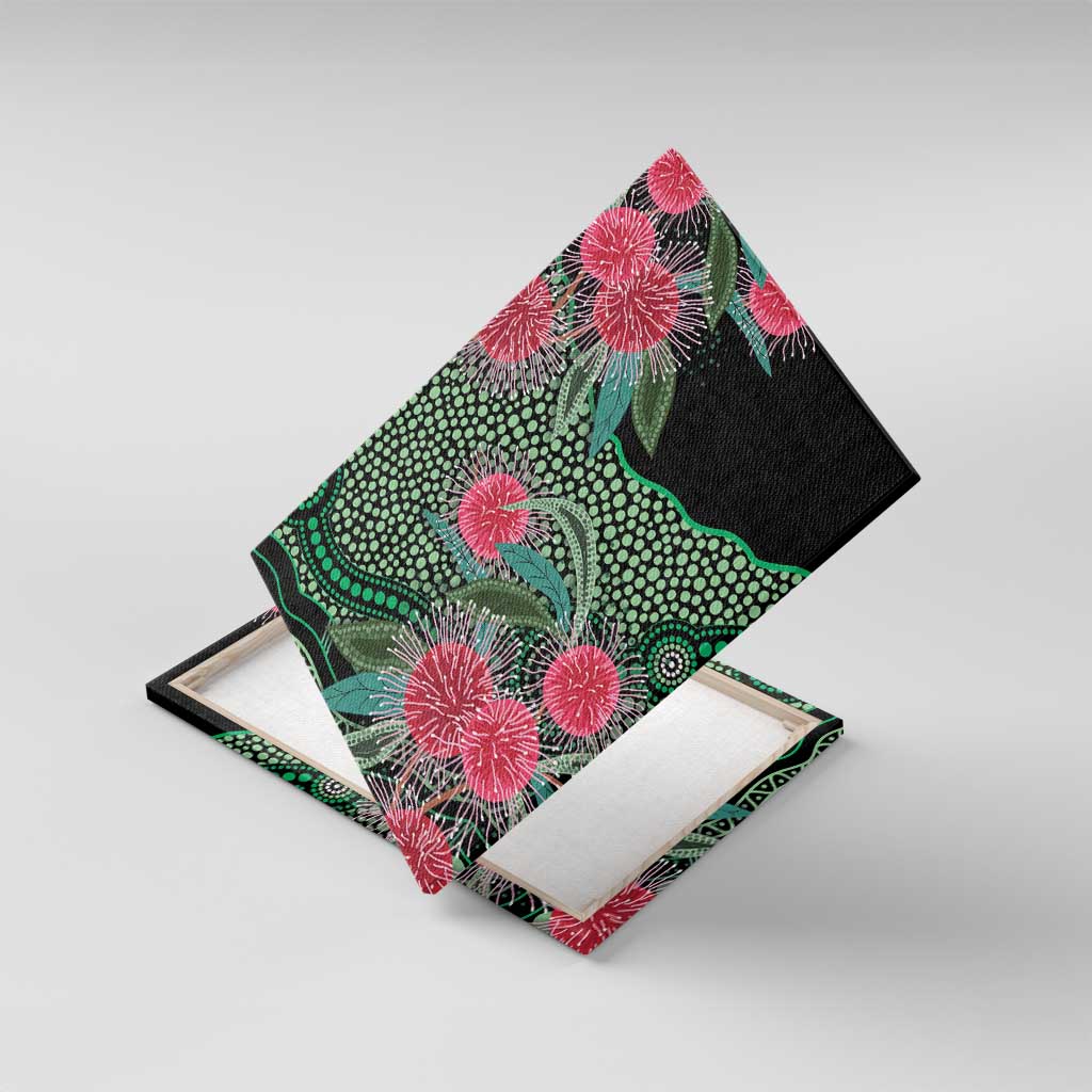 Australia Hakea Canvas Wall Art Aussie Native Flowers Indigenous Art - Aussie Hoodie