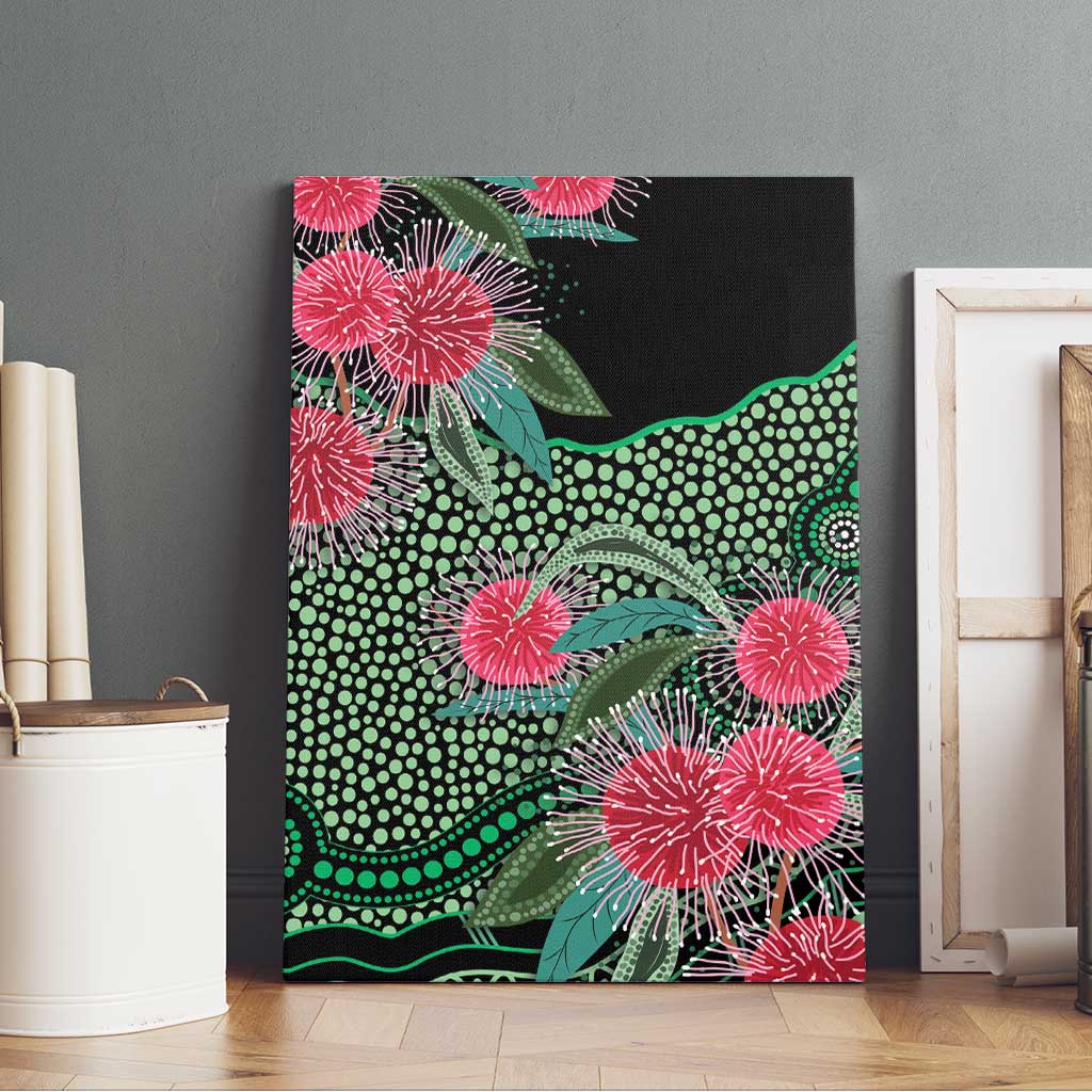 Australia Hakea Canvas Wall Art Aussie Native Flowers Indigenous Art - Aussie Hoodie