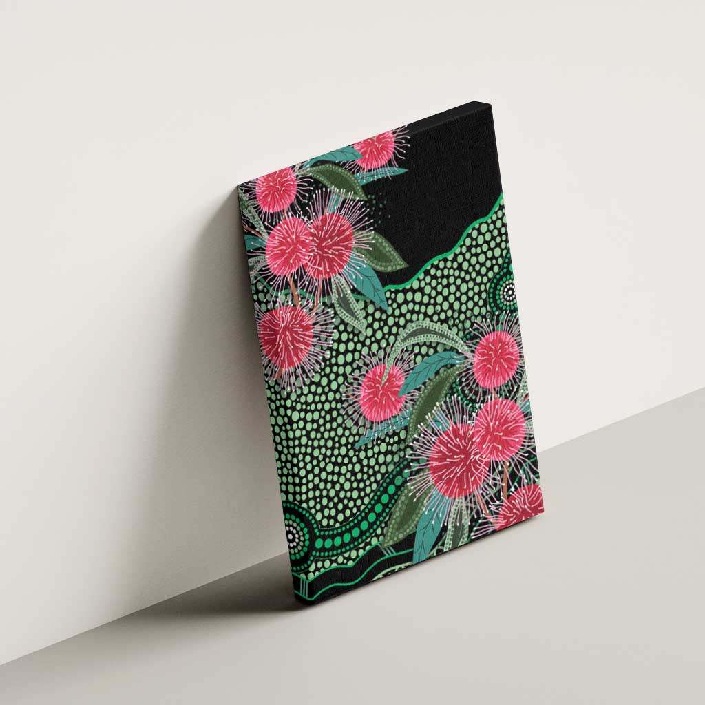 Australia Hakea Canvas Wall Art Aussie Native Flowers Indigenous Art - Aussie Hoodie