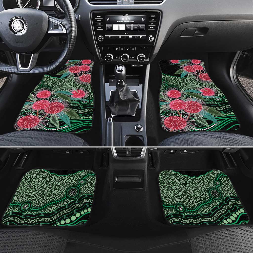 Australia Hakea Car Mats Aussie Native Flowers Indigenous Art - Aussie Hoodie