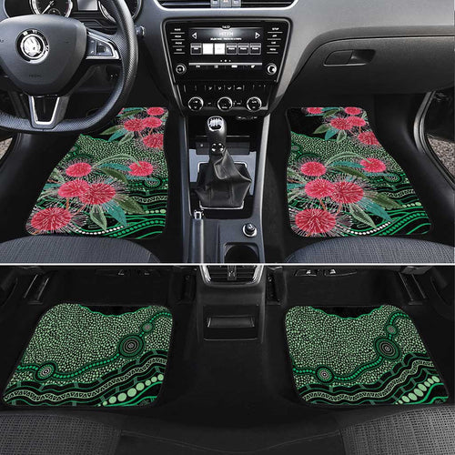 Australia Hakea Car Mats Aussie Native Flowers Indigenous Art - Aussie Hoodie