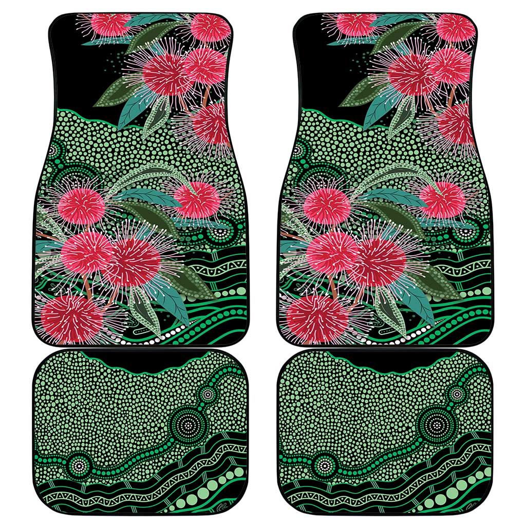 Australia Hakea Car Mats Aussie Native Flowers Indigenous Art - Aussie Hoodie