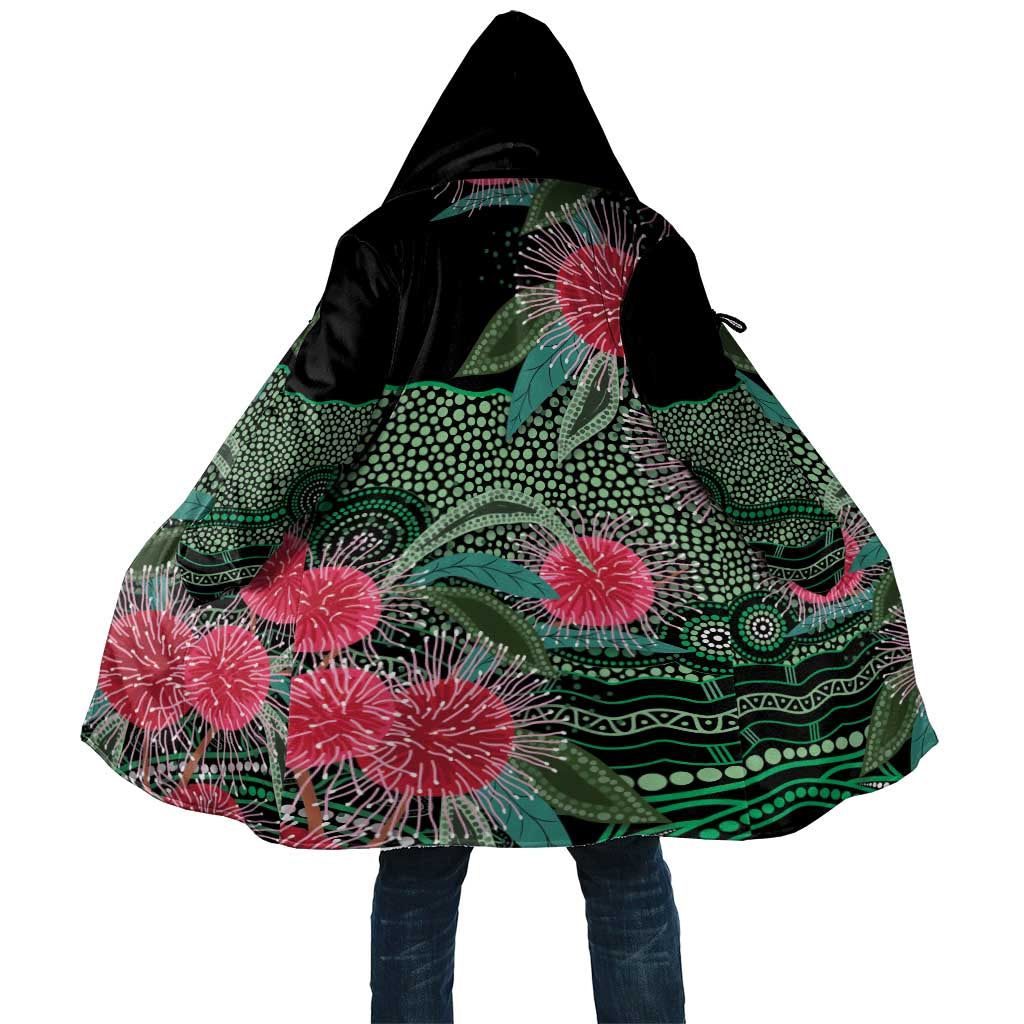 Australia Hakea Cloak Aussie Native Flowers Indigenous Art - Aussie Hoodie