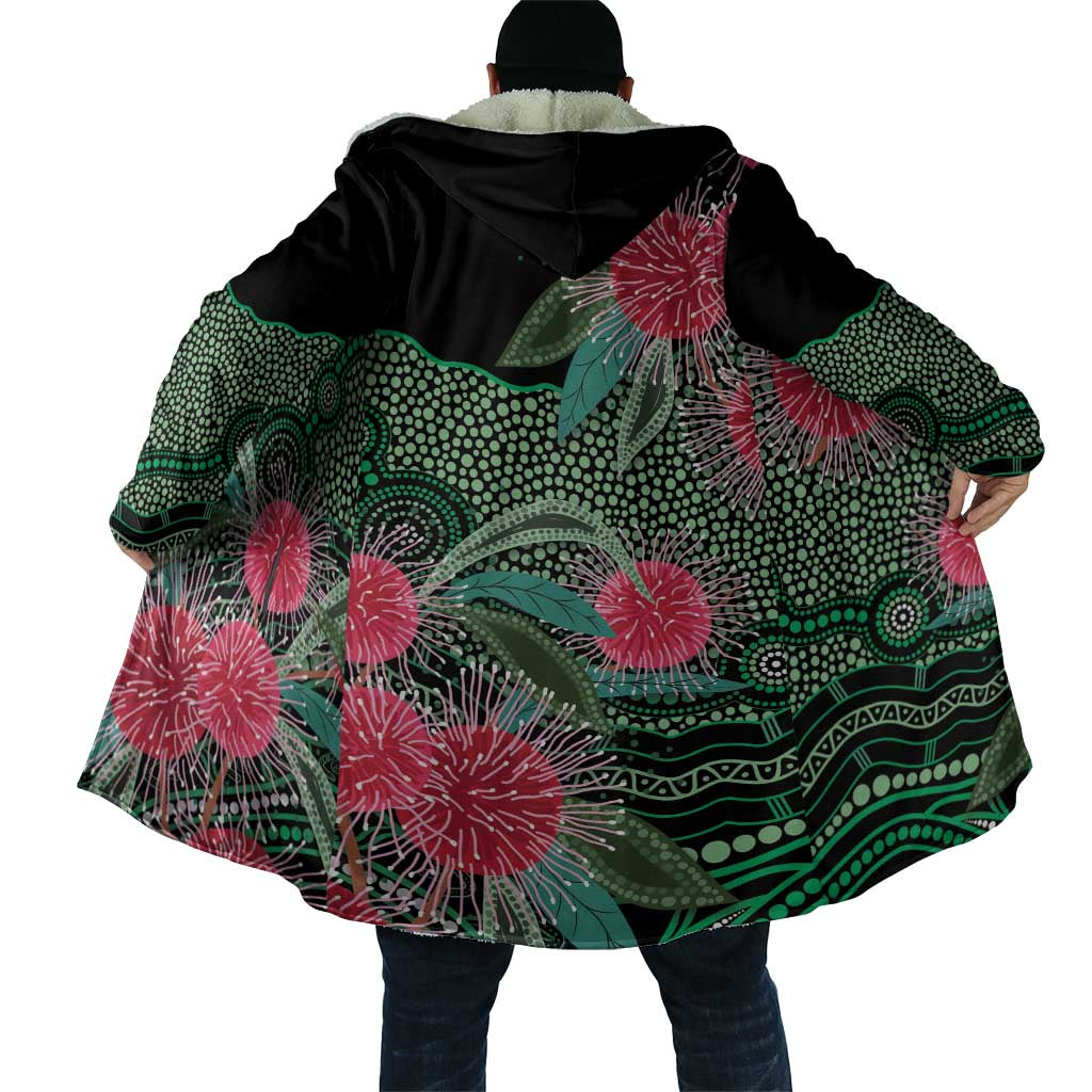 Australia Hakea Cloak Aussie Native Flowers Indigenous Art - Aussie Hoodie