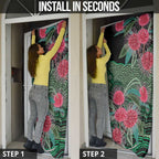 Australia Hakea Door Cover Aussie Native Flowers Indigenous Art - Aussie Hoodie