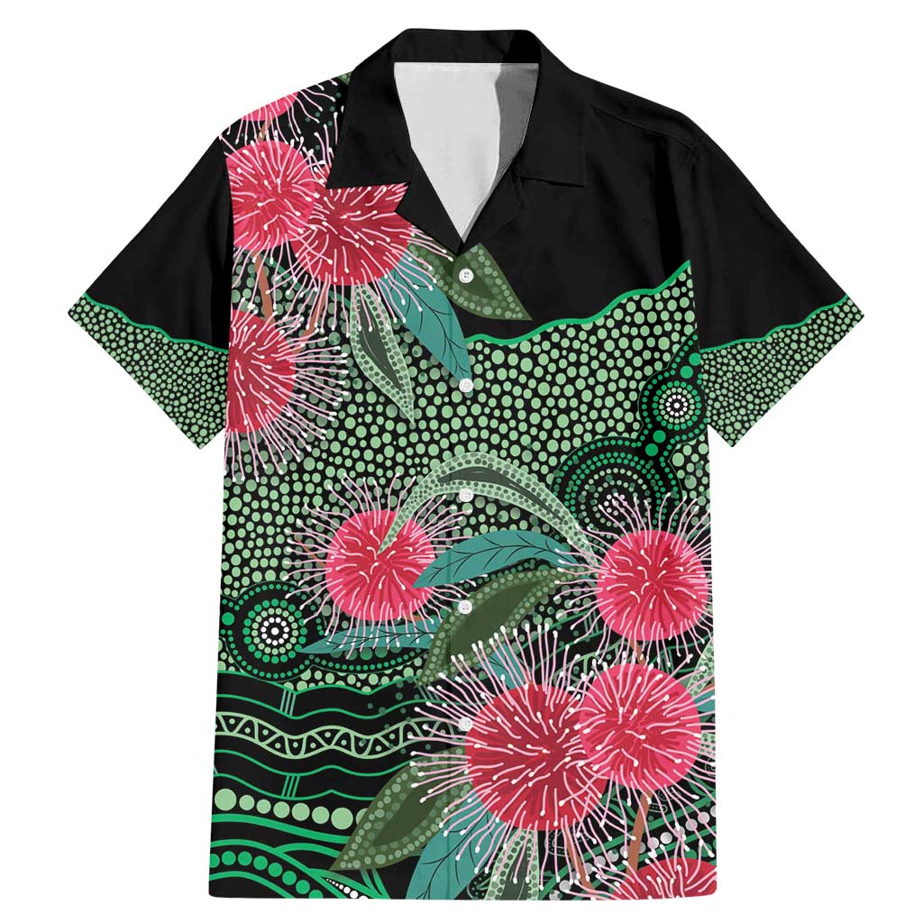 Australia Hakea Family Matching Mermaid Dress and Hawaiian Shirt Aussie Native Flowers Indigenous Art - Aussie Hoodie