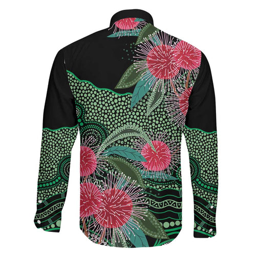 Australia Hakea Family Matching Mermaid Dress and Hawaiian Shirt Aussie Native Flowers Indigenous Art - Aussie Hoodie