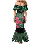 Australia Hakea Family Matching Mermaid Dress and Hawaiian Shirt Aussie Native Flowers Indigenous Art - Aussie Hoodie