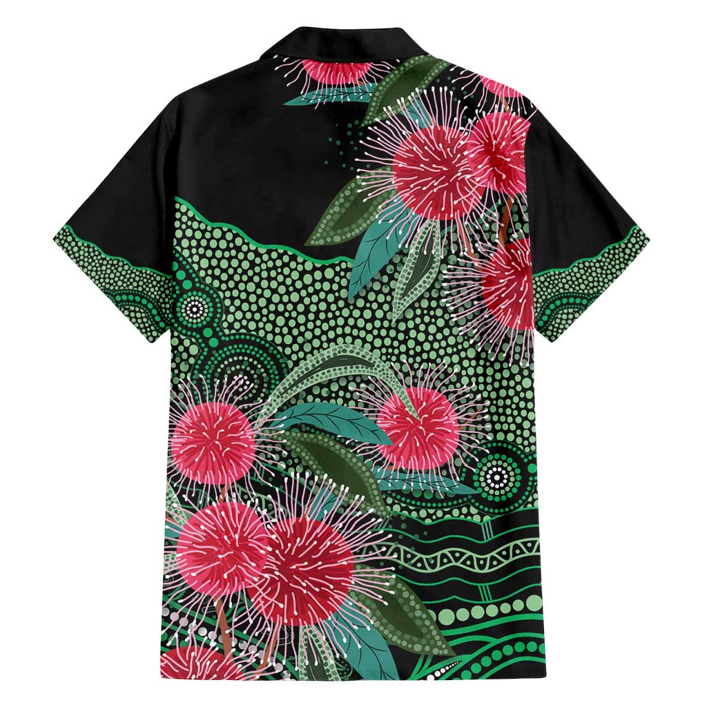Australia Hakea Family Matching Puletasi and Hawaiian Shirt Aussie Native Flowers Indigenous Art - Aussie Hoodie