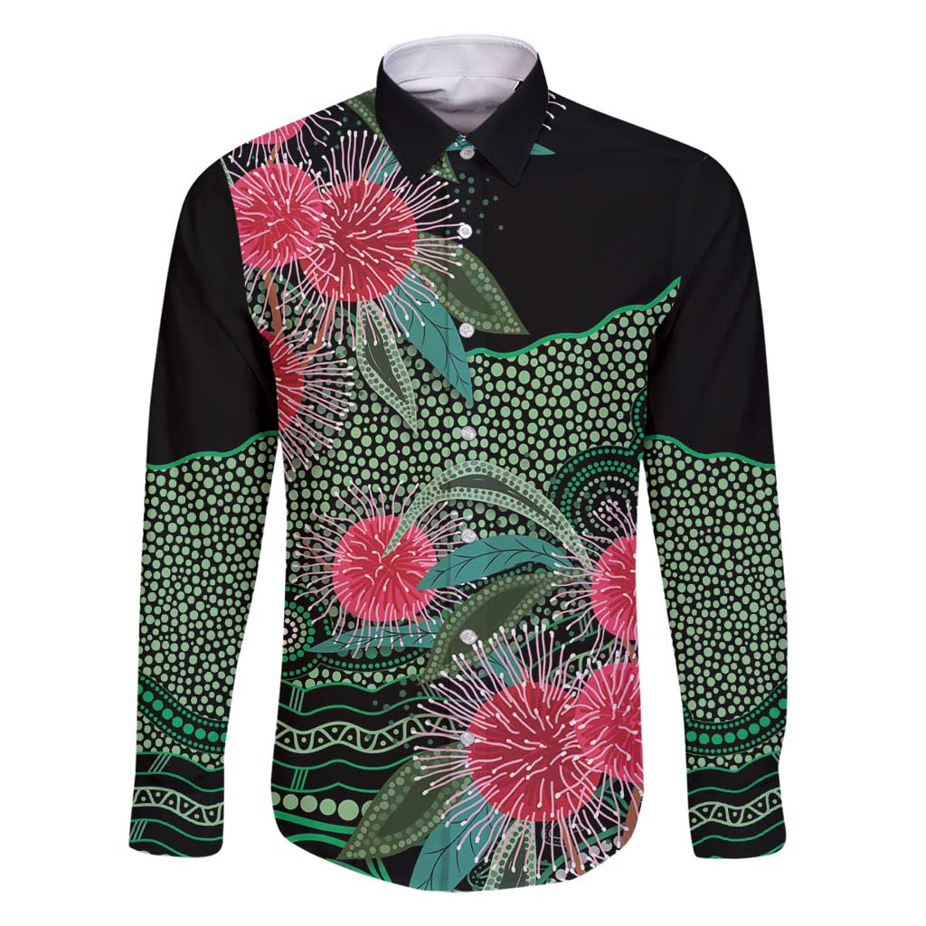 Australia Hakea Family Matching Summer Maxi Dress and Hawaiian Shirt Aussie Native Flowers Indigenous Art - Aussie Hoodie