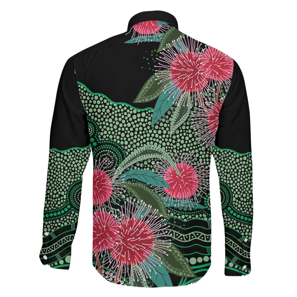 Australia Hakea Family Matching Tank Maxi Dress and Hawaiian Shirt Aussie Native Flowers Indigenous Art - Aussie Hoodie