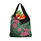 Australia Hakea Grocery Bag Aussie Native Flowers Indigenous Art - Aussie Hoodie