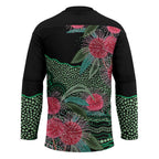 Australia Hakea Hockey Jersey Aussie Native Flowers Indigenous Art - Aussie Hoodie