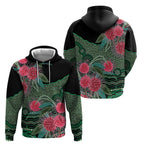 Australia Hakea Hoodie Aussie Native Flowers Indigenous Art - Aussie Hoodie