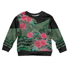 Australia Hakea Kid Ugly Christmas Sweater Aussie Native Flowers Indigenous Art - Aussie Hoodie