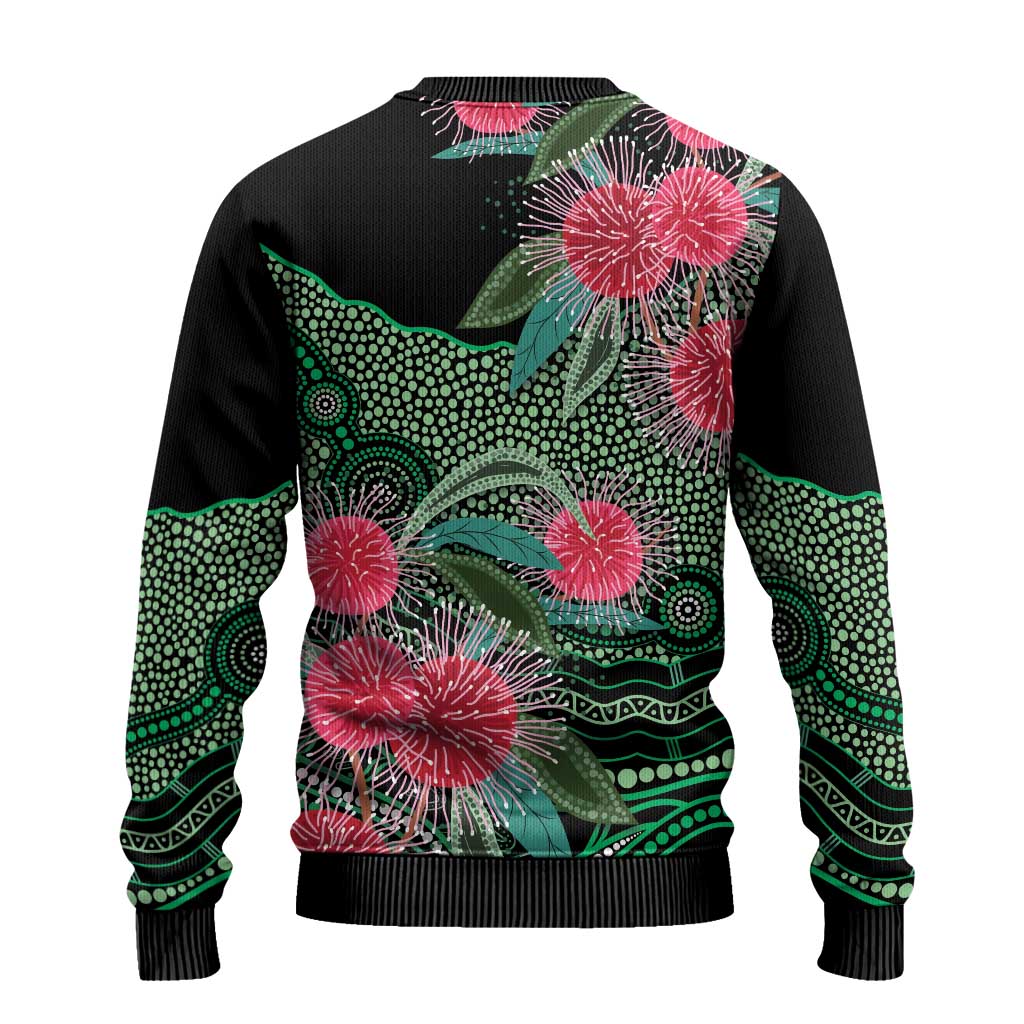 Australia Hakea Ugly Christmas Sweater Aussie Native Flowers Indigenous Art - Aussie Hoodie