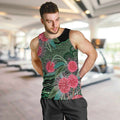 Australia Hakea Men Tank Top Aussie Native Flowers Indigenous Art - Aussie Hoodie