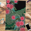 Australia Hakea Puzzle Aussie Native Flowers Indigenous Art - Aussie Hoodie