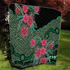 Australia Hakea Quilt Aussie Native Flowers Indigenous Art - Aussie Hoodie