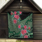 Australia Hakea Quilt Aussie Native Flowers Indigenous Art - Aussie Hoodie