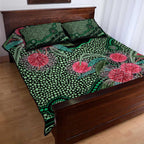 Australia Hakea Quilt Bed Set Aussie Native Flowers Indigenous Art - Aussie Hoodie