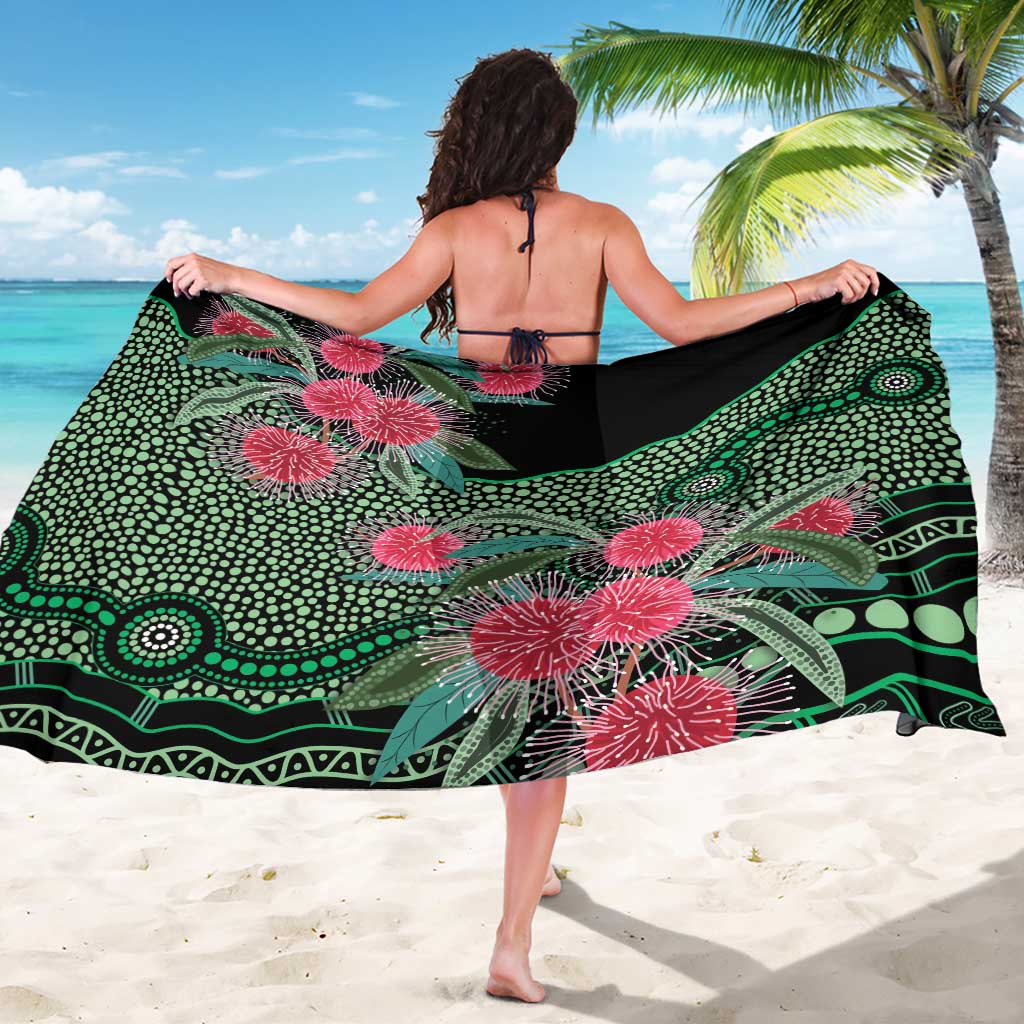 Australia Hakea Sarong Aussie Native Flowers Indigenous Art - Aussie Hoodie
