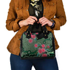 Australia Hakea Shoulder Handbag Aussie Native Flowers Indigenous Art - Aussie Hoodie