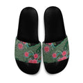 Australia Hakea Slide Sandals Aussie Native Flowers Indigenous Art - Aussie Hoodie