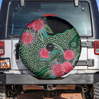 Australia Hakea Spare Tire Cover Aussie Native Flowers Indigenous Art - Aussie Hoodie