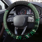 Australia Hakea Steering Wheel Cover Aussie Native Flowers Indigenous Art - Aussie Hoodie