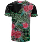 Australia Hakea T Shirt Aussie Native Flowers Indigenous Art - Aussie Hoodie
