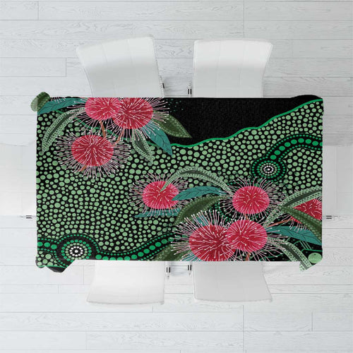 Australia Hakea Tablecloth Aussie Native Flowers Indigenous Art - Aussie Hoodie
