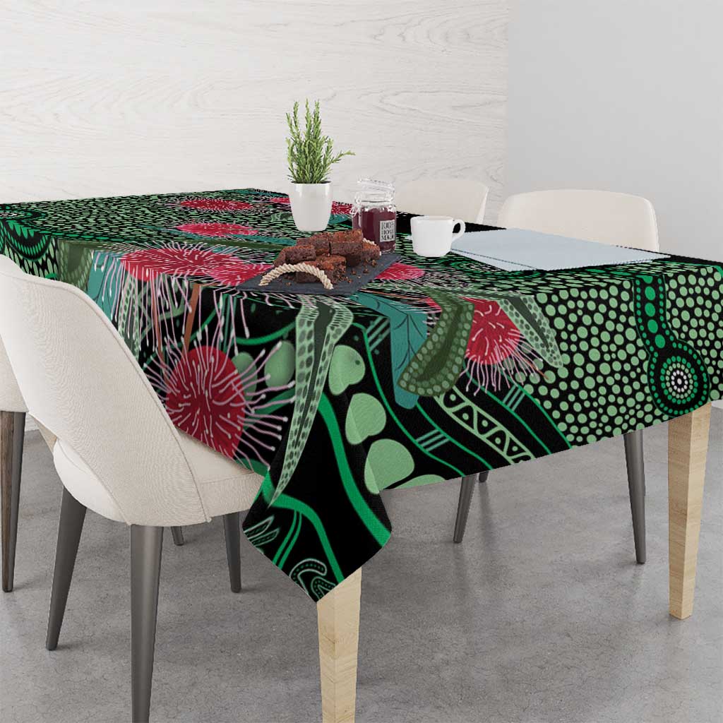 Australia Hakea Tablecloth Aussie Native Flowers Indigenous Art - Aussie Hoodie