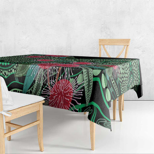 Australia Hakea Tablecloth Aussie Native Flowers Indigenous Art - Aussie Hoodie