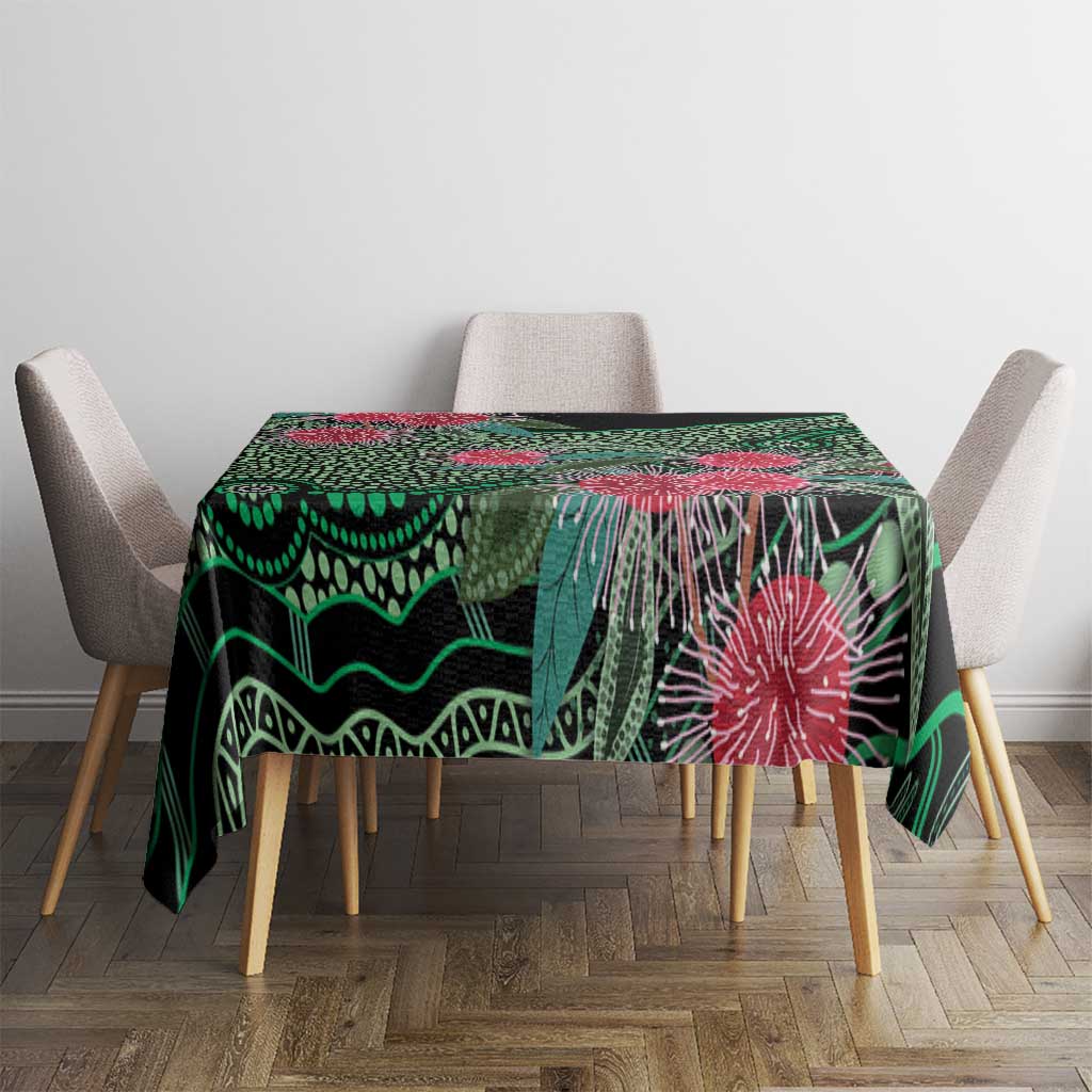 Australia Hakea Tablecloth Aussie Native Flowers Indigenous Art - Aussie Hoodie