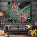 Australia Hakea Tapestry Aussie Native Flowers Indigenous Art - Aussie Hoodie