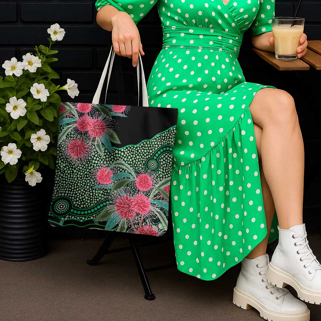 Australia Hakea Tote Bag Aussie Native Flowers Indigenous Art - Aussie Hoodie