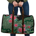 Australia Hakea Travel Bag Aussie Native Flowers Indigenous Art - Aussie Hoodie